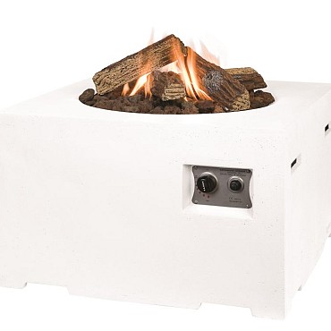 Vierkant wit 76x76x46cm~