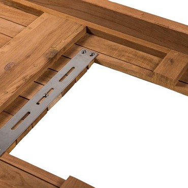 Support tafel, losse inbouwbrander, 2 stuks 35x4cm~