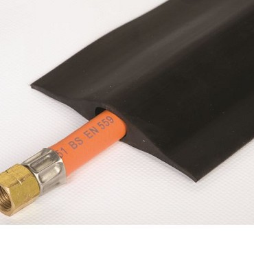 Beschermprofiel gasslang Rubber 100x10x18cm~