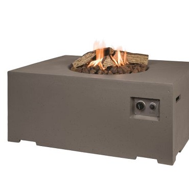 Rechthoek taupe 107x80x46cm~