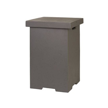 Enclosure (Bijzettafel) LPG Tank antraciet 41x41x62cm SHOWMODEL