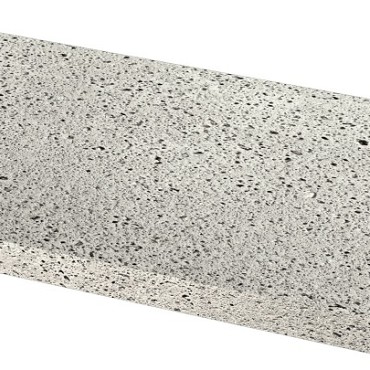Schellevis Oudhollandse zwembadrand hoek links creme 100/60x40x5 cm. ~