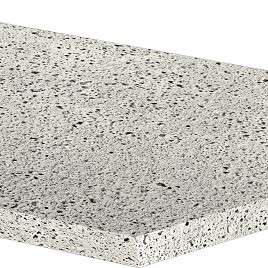 Schellevis Oudhollandse zwembadrand hoek rechts grijs 100/60x40x5 cm. ~