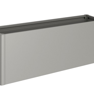 Kweekbed Belvedere MAXI Gr. 200 kwartsgrijs-metallic ~