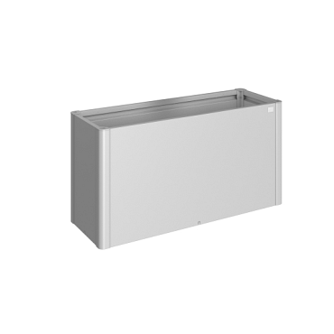 MoestuinBoxGr. 1,5x0,5 zilver-metallic ~