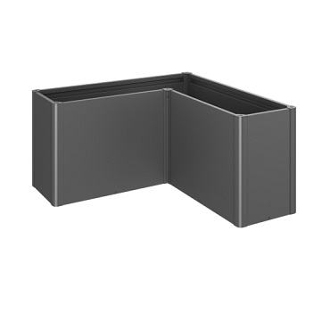 Kweekbed Belvedere MAXI Gr. L150 donkergrijs-metallic ~