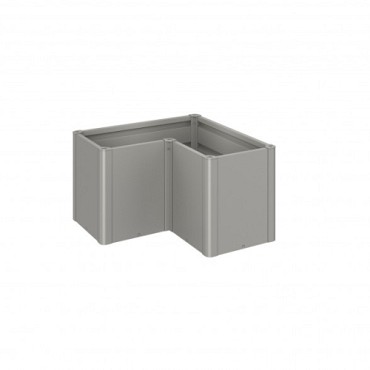 Kweekbed Belvedere MIDI Gr. L100 kwartsgrijs-metallic ~