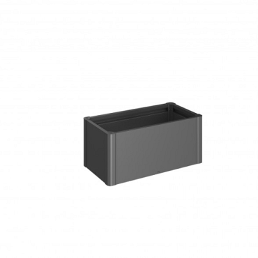 Kweekbed Belvedere MINI Gr. 100 donkergrijs-metallic ~