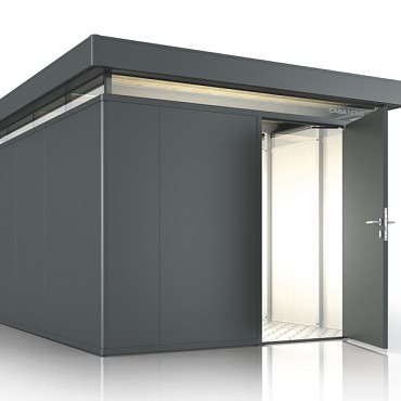 CasaNova 3x4, draairichting rechts, donkergrijs metallic ~