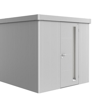 berging Neo 4B standaard deur, zilver-metallic ~
