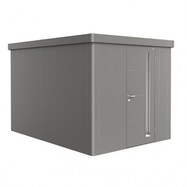 berging Neo 4B standaard deur, kwartsgrijs-metallic ~
