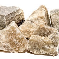 Half-Edelsteen Nacre ca. 1,5 kg (wit-creme) ~