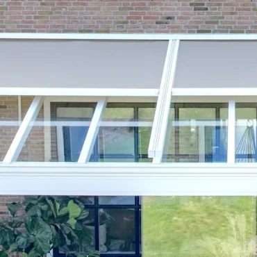 Verasol zonwering W350 bovendak B6000xU4500 mm, 1-delig, 1 motor, in diverse kleuren ~