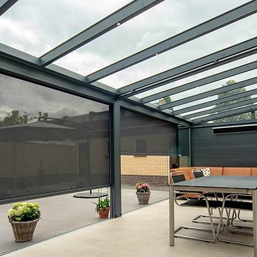 Verasol SunZip screen H2500xB5500 mm, in diverse kleuren ~