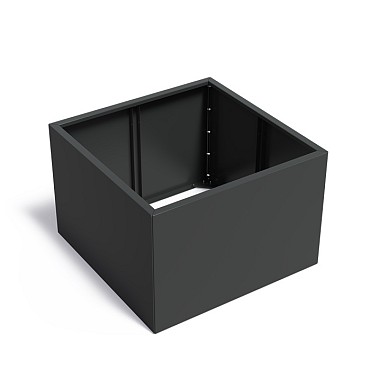 Stalen zelfbouw plantenbak