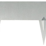 Multi-Edge Metal zwart gecoat 100x27,5 cm. 1,5 mm. dikte ~