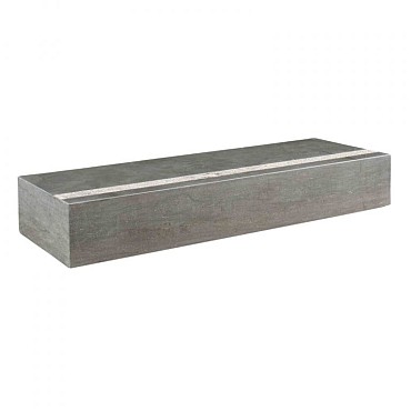 Traptrede Spotted Bluestone gezoet met facet en antislip strook 100x35x15 cm.