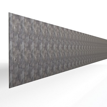 Kantopsluiting Stroke 300x16,5 cm. verzinkt ~