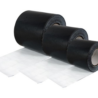 GSB gras plaktape/zelfklevendlijmband 12,5 cm. (LET OP: schoonsnijden is noodzakelijk) ~