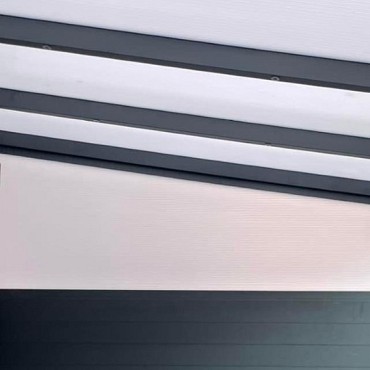 Verasol Zelfbouw Spie met polycarbonaat 3000mm. 4 standaard kleuren ~