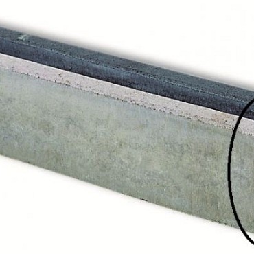 Opsluitband grijs 100x35x15 cm. ~