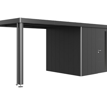 Zijdak voor berging Neo Gr. 2A/2B/2C/2D donkergrijs-metallic ~