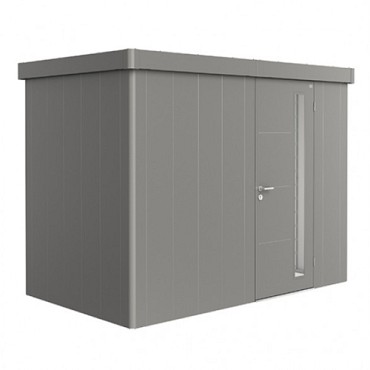 berging Neo 1C standaard deur, kwartsgrijs-metallic ~