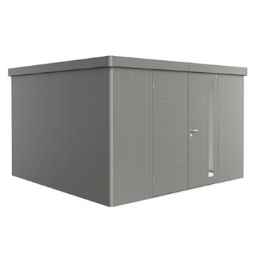berging Neo 4D dubbele deur, kwartsgrijs-metallic ~