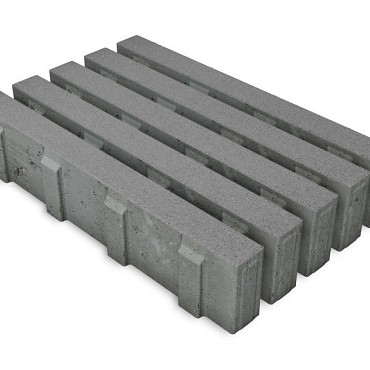 EcoStrook Grey 60x40x12 cm. ~