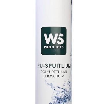 WS PU-Spuitlijm 750ml (schroefdraadkop) Polyurethaan lijmschuim ~