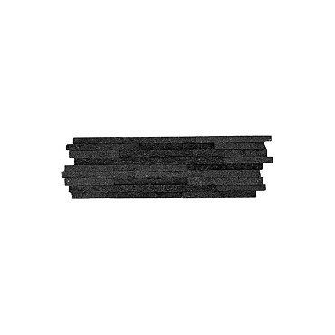 Stone panels 02 Horizontal 14 flat lava 40x13 cm. ~