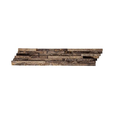 Stone panels 05 light brown 10x50 cm. ~