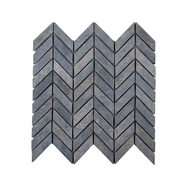 Parquet Chevron light grey 30x30 cm. ~