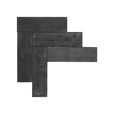 Metric mosaic 6x20 grey cm. ~