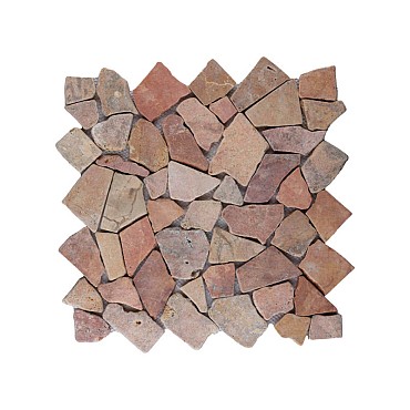 Mosaic regular yucatan brown 30x30 cm. ~