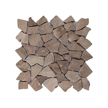 Mosaic regular light brown 30x30 cm. ~