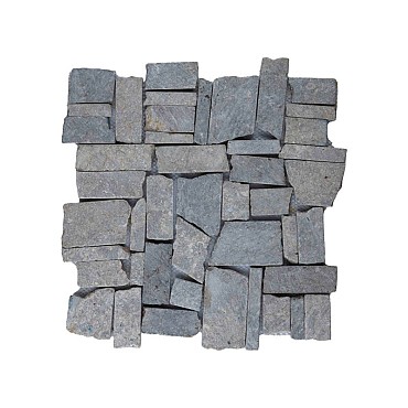 Mosaic random light grey 30x30 cm. ~