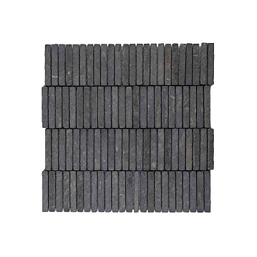 Parquet Kitkat 1x7.3 grey 30x30 cm. ~