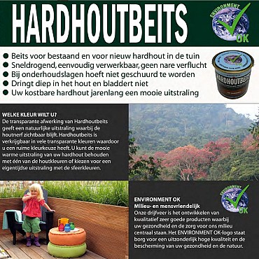Hermadix Hardhoutbeits 463 DONKERGRIJS 750ML ~
