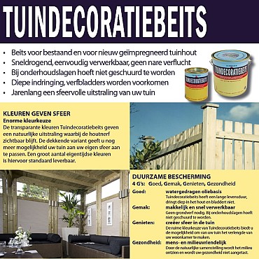 Hermadix Tuindecoratiebeits 712 CAMEL WHITE 750ML ~