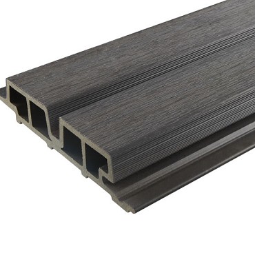 WPC WEO60 Gardenwall Dark Grey 3,3x17x290 cm. E Klasse (wb 14 cm.) ~