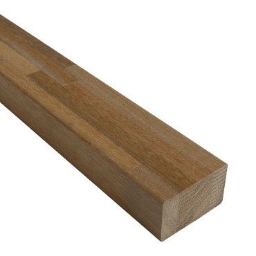 Hardwood Selection FJL (fingerjoint + gelamineerd) 40x60 mm. L=390 cm. glad P418 Premium ~