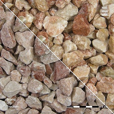 Tiroler rood 16-22 mm. - 0,5 m³ BigBag á 700 kg. ~