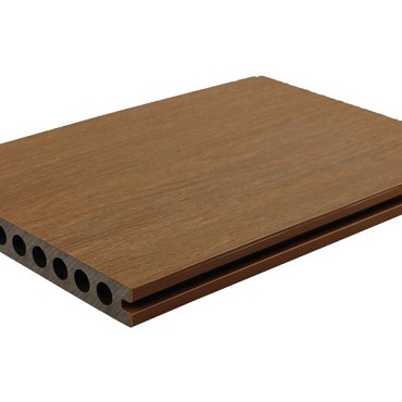 WPC 22,5x210 mm. L=400 cm. Fiberdeck Premium RHK Teak ~