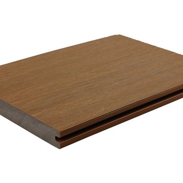 WPC Fiberdeck Premium massief Teak 23x210 mm. OP=OP ~