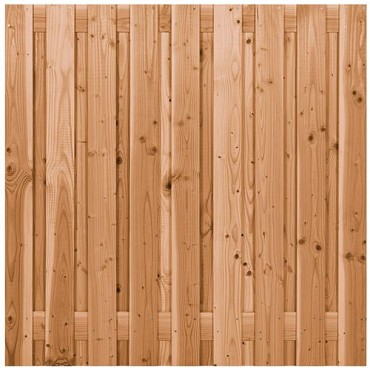 Scherm Coloured Wood Geschaafd 19 planks 180x180 ~