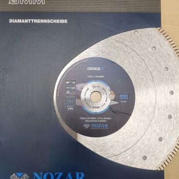 Zaagblad Diamant 350x20 mm Keramisch / Gres Motorflex ~
