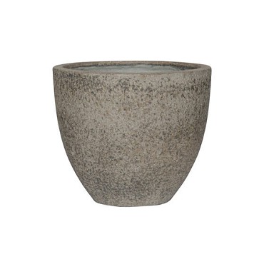 Pottery Pots plantenbak Jesselyn XXS Dioriet Grey Ø33x29 cm. ~