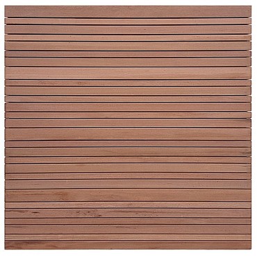 Keruing scherm 180x180 cm. 52 Rhombus variabel Premium ~