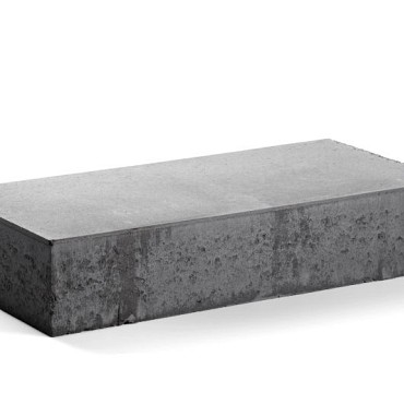 Opsluitband grijs 100x17x25 cm. vlak ~